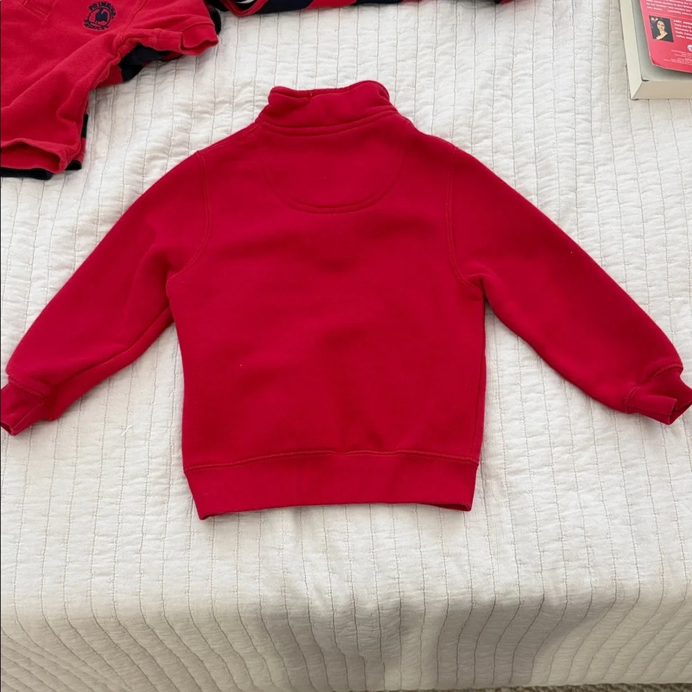 Primrose School Red Half-Zip Sweatshirt - Picture 4 of 4